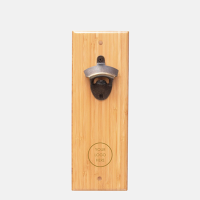 Totally Bamboo Wall Mounted Bottle Opener
