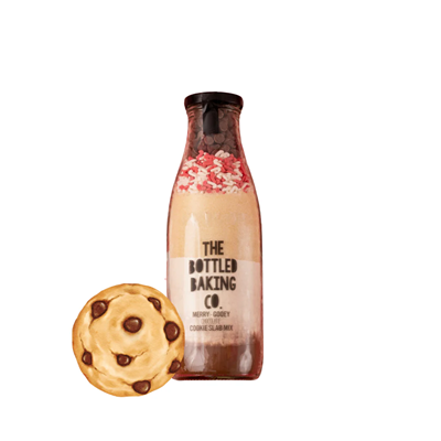 Merry Gooey Chocolate Cookie Slab Mix in A Bottle